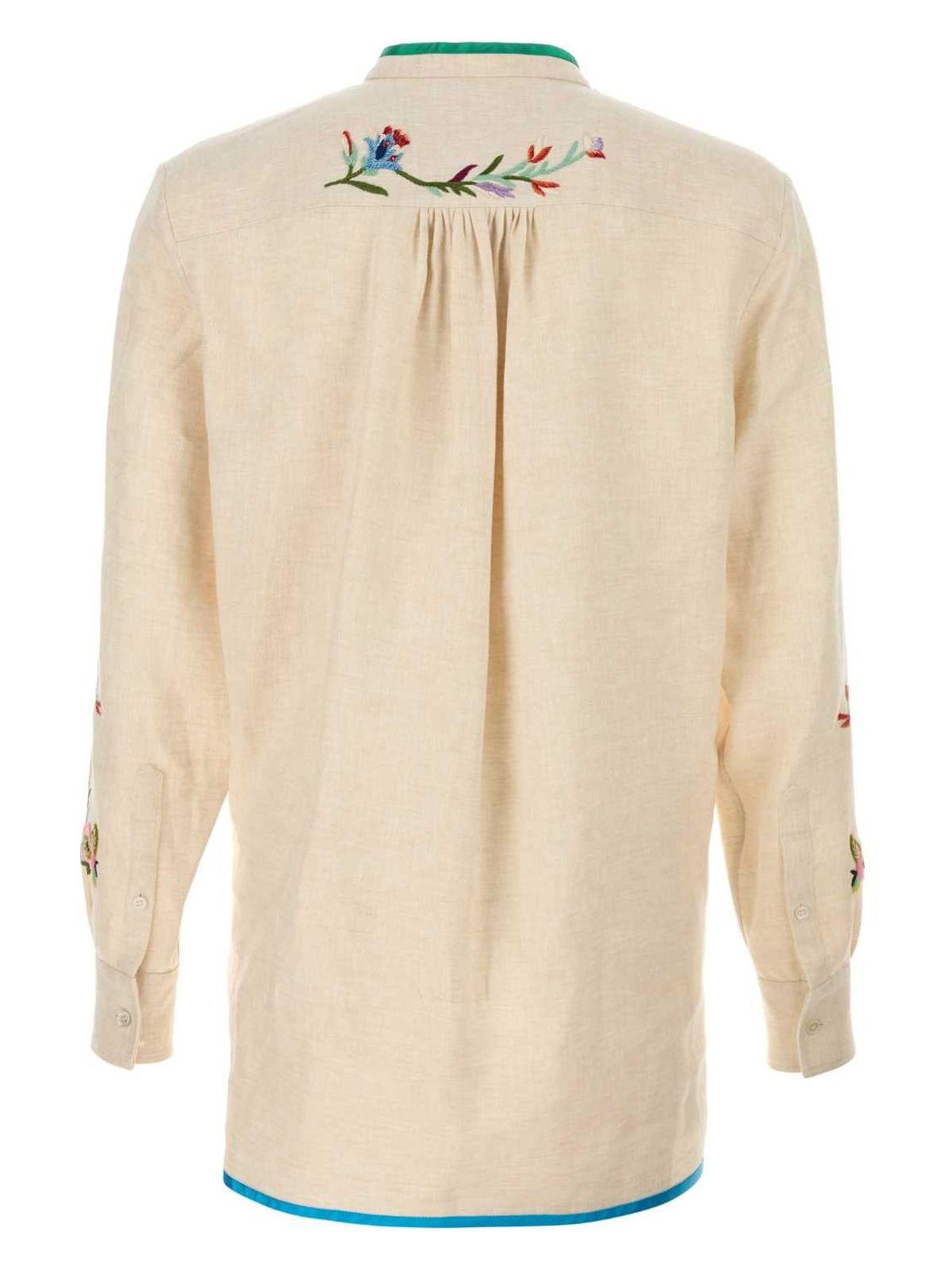 Valentino Garavani Ivory Linen Shirt