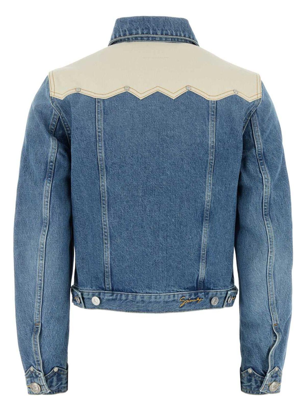 Givenchy Women's Denim Jacket in Light Blue