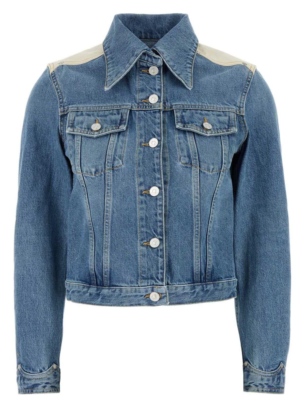 Givenchy Women's Denim Jacket in Light Blue