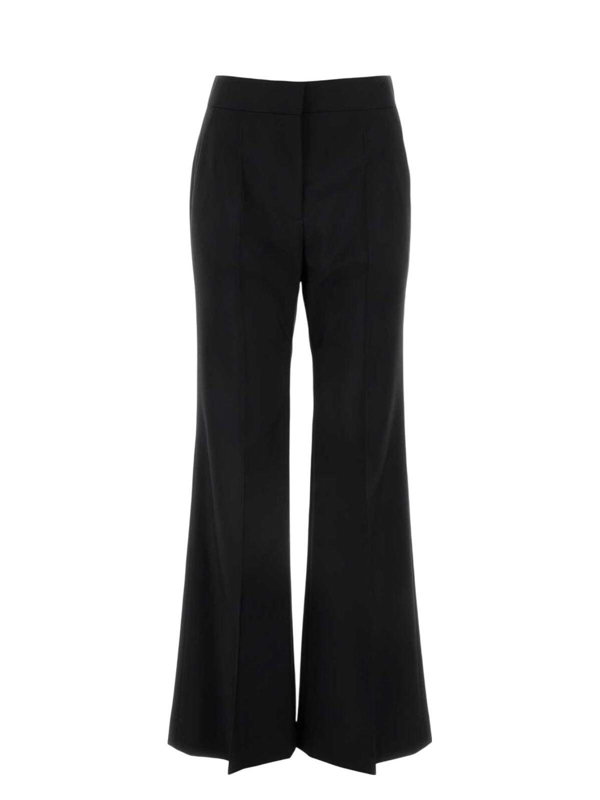 Givenchy Women's Wool Blend Flared Leg Pant in Black