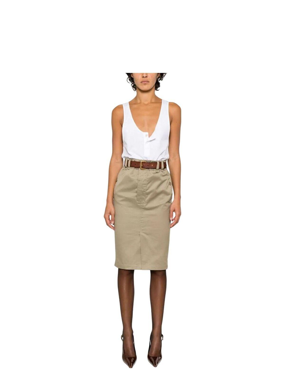 Saint Laurent Women's Cotton Poplin Tank Top