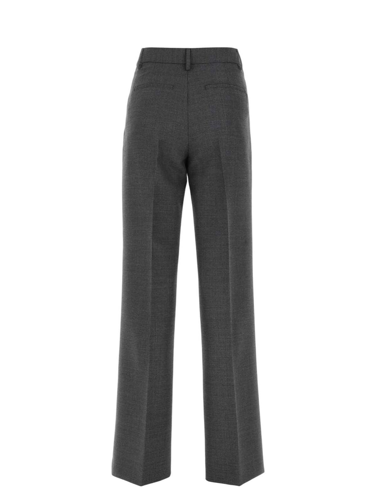 Burberry Wool Wide-Leg Pant