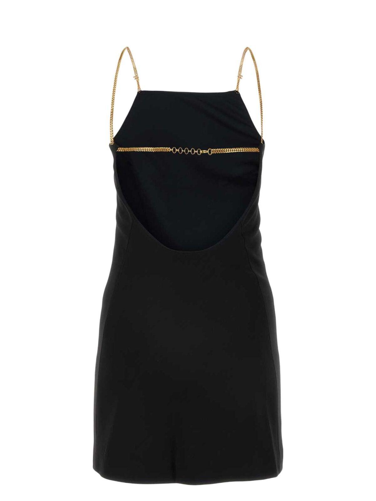Palm Angels Jersey Mini Dress in Black