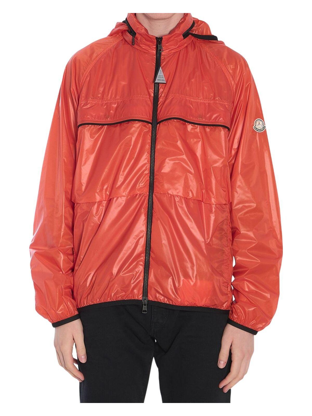 Moncler Genius Men's Packable Anubis Jacket in Orange