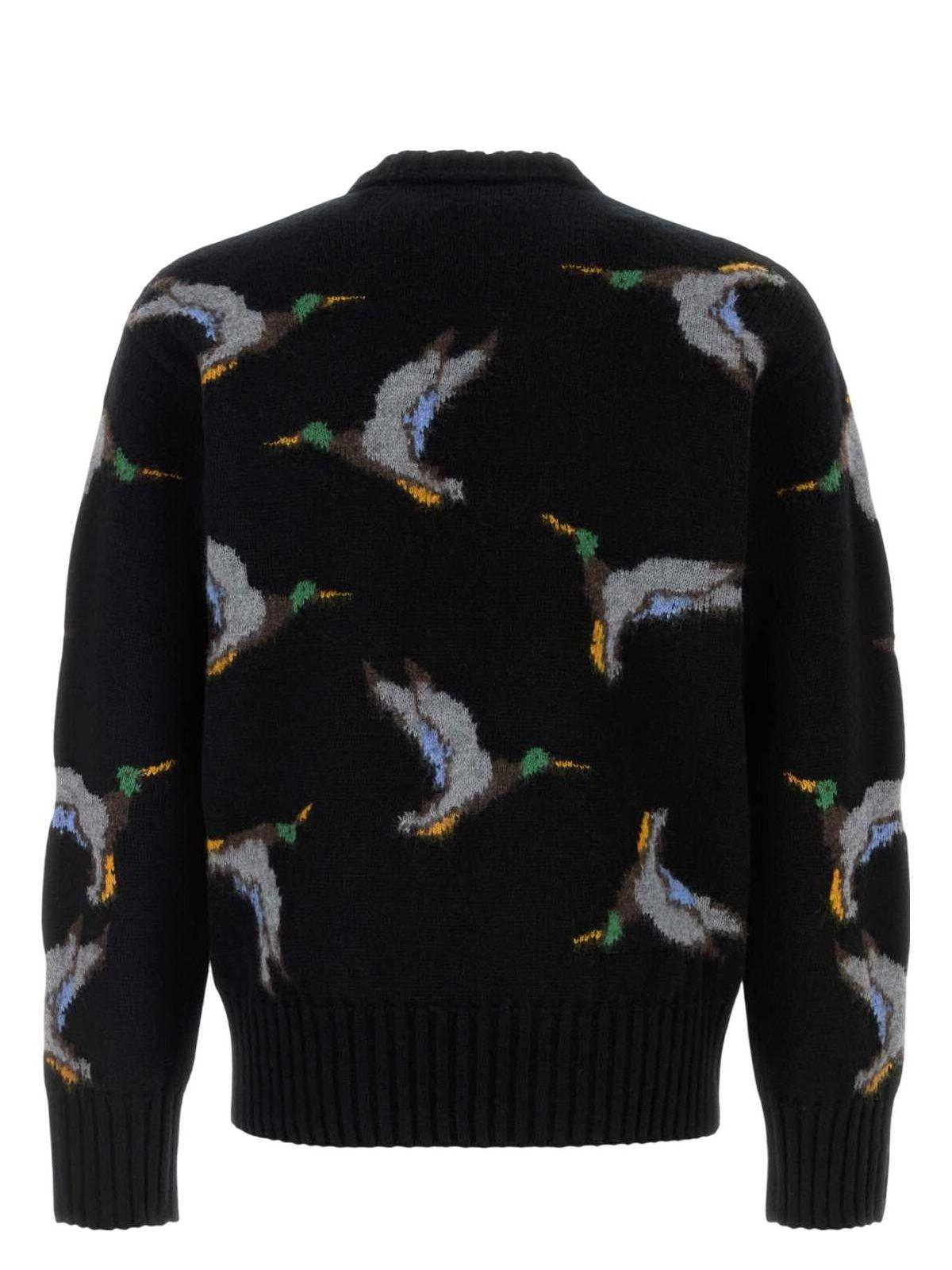 Burberry Embroidered Wool Sweater