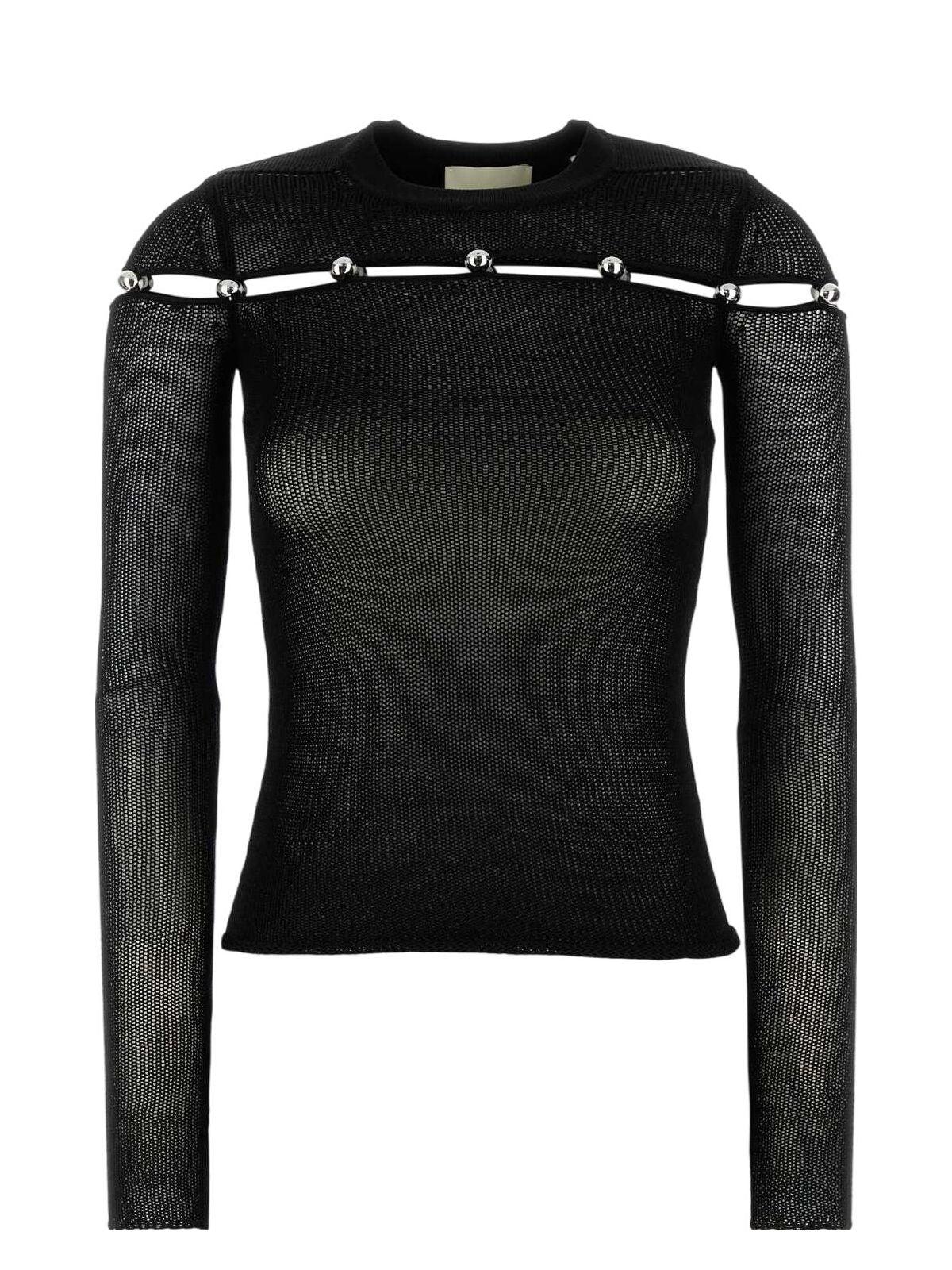 Isabel Marant Women's Viscose Blend Elisie Sweater in Black