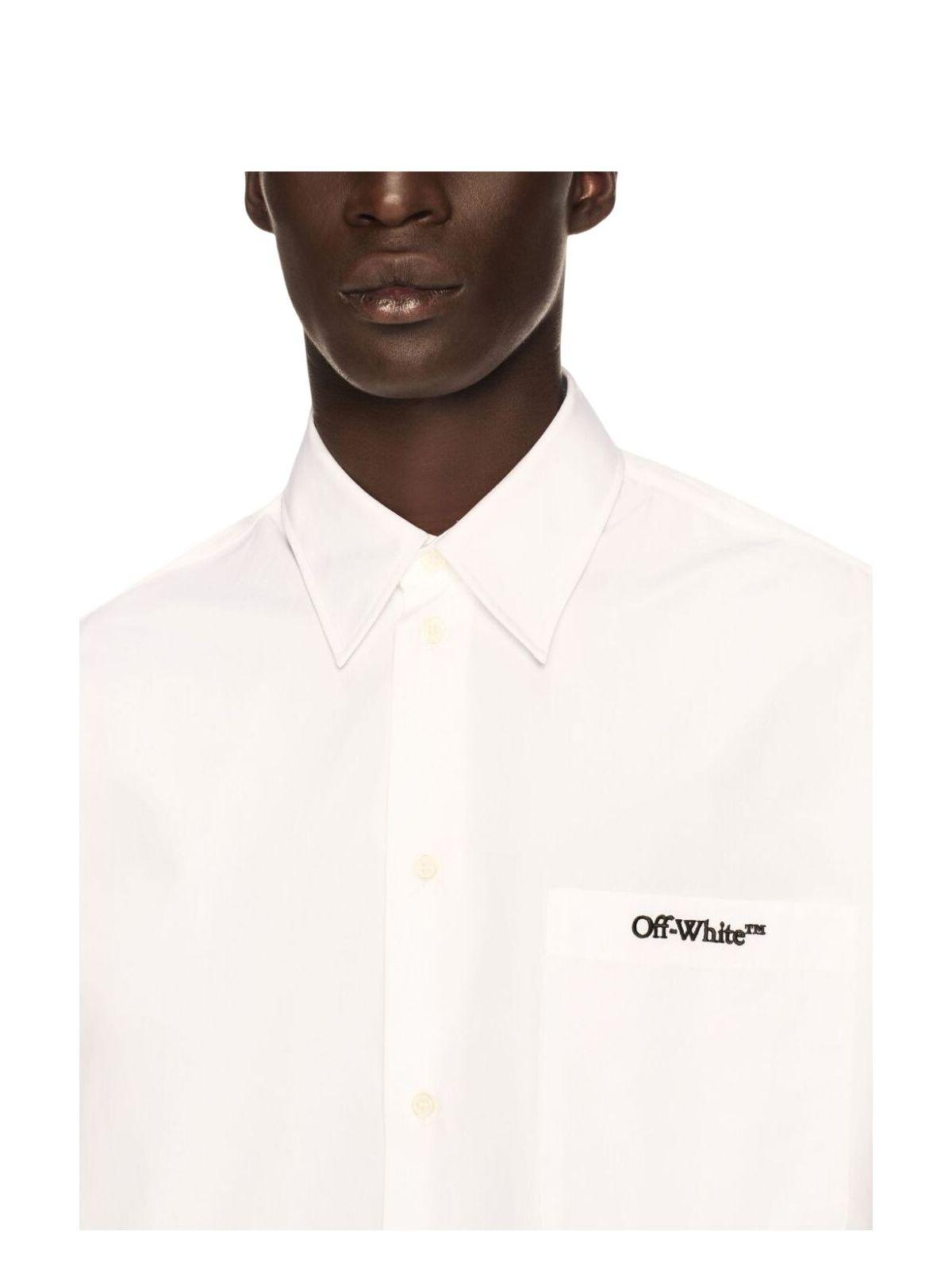 Off-White Men's Pure Cotton Elegant Shirt