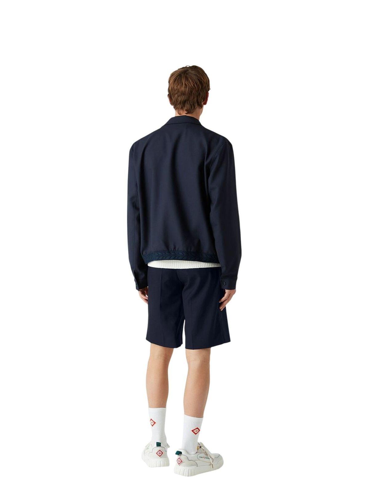 Casablanca Men's Tailored Shorts in Navy