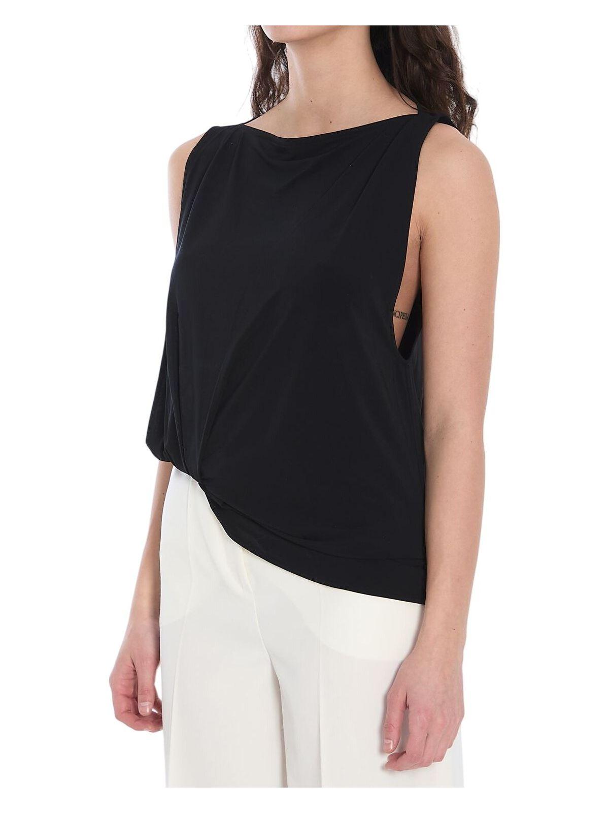 Jacquemus Women's Peplo Top in Black