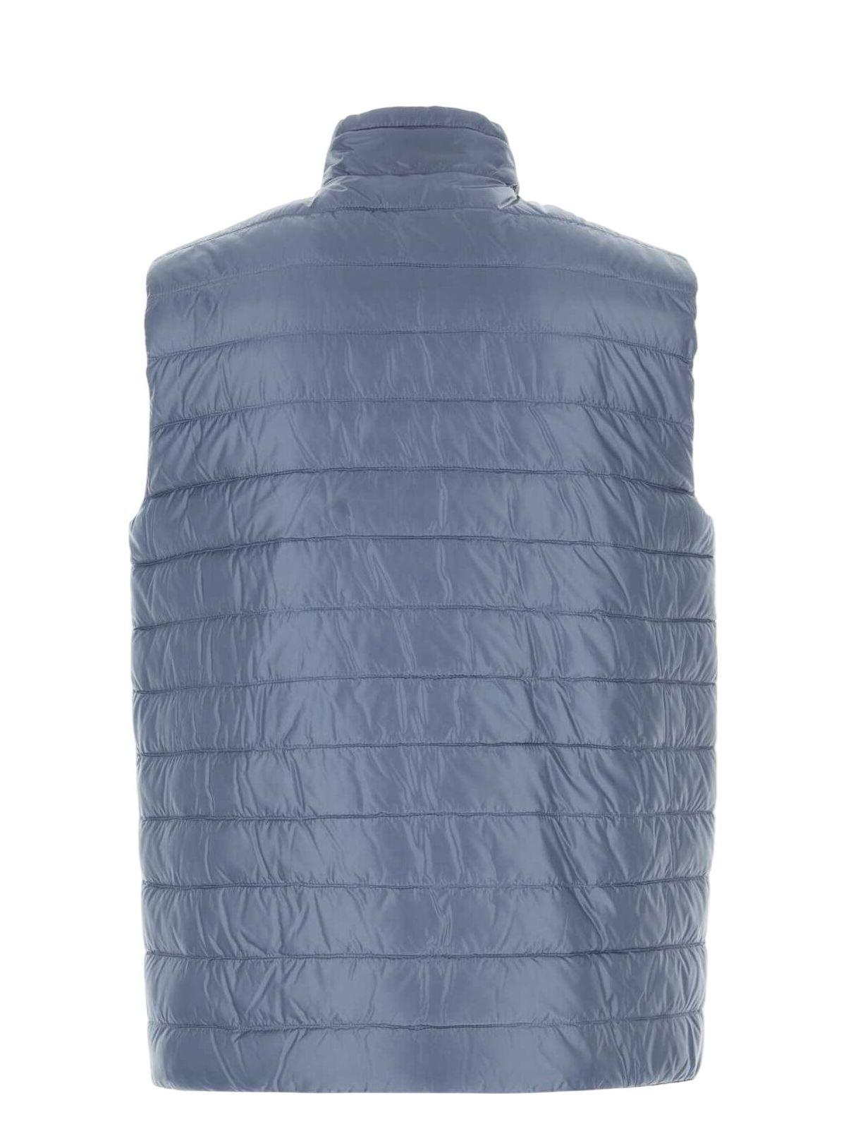 HERNO Air Force Blue Nylon Reversible Jacket