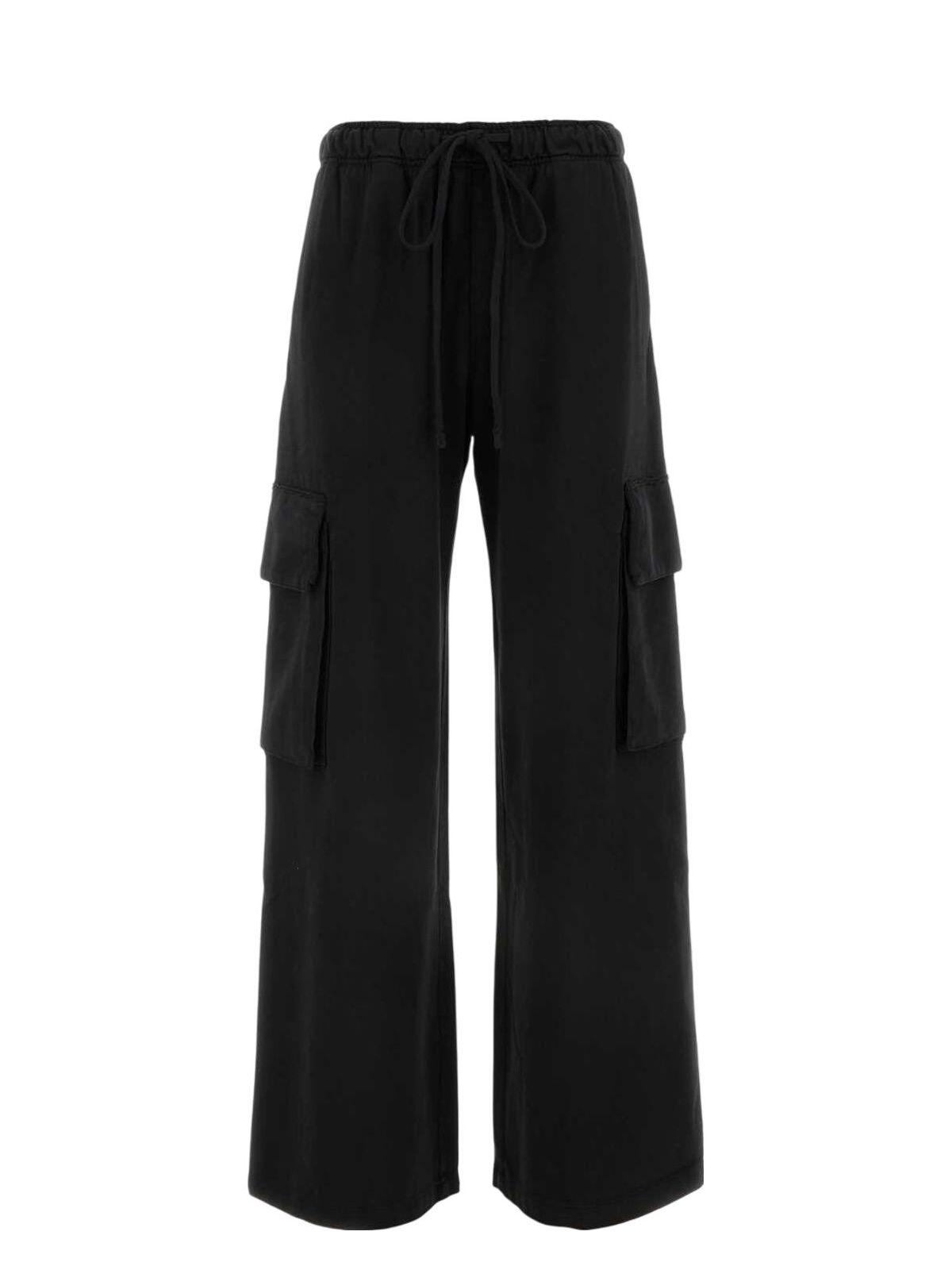 Palm Angels Black Cotton Joggers