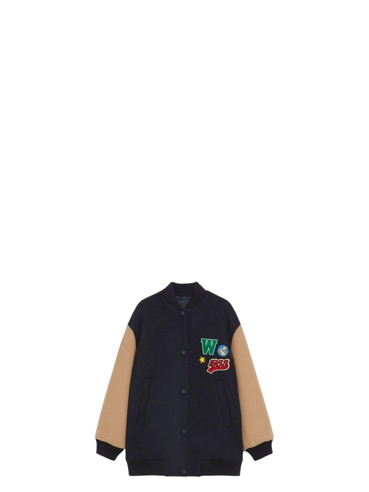 Weekend Max Mara Adorni Bomber Jacket in Wool