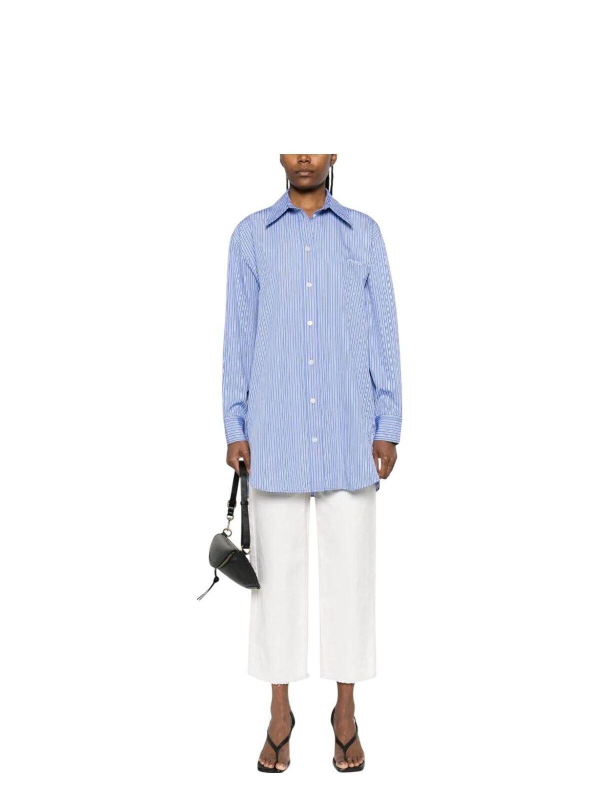 Isabel Marant Embroidered Poplin Cylvany Shirt