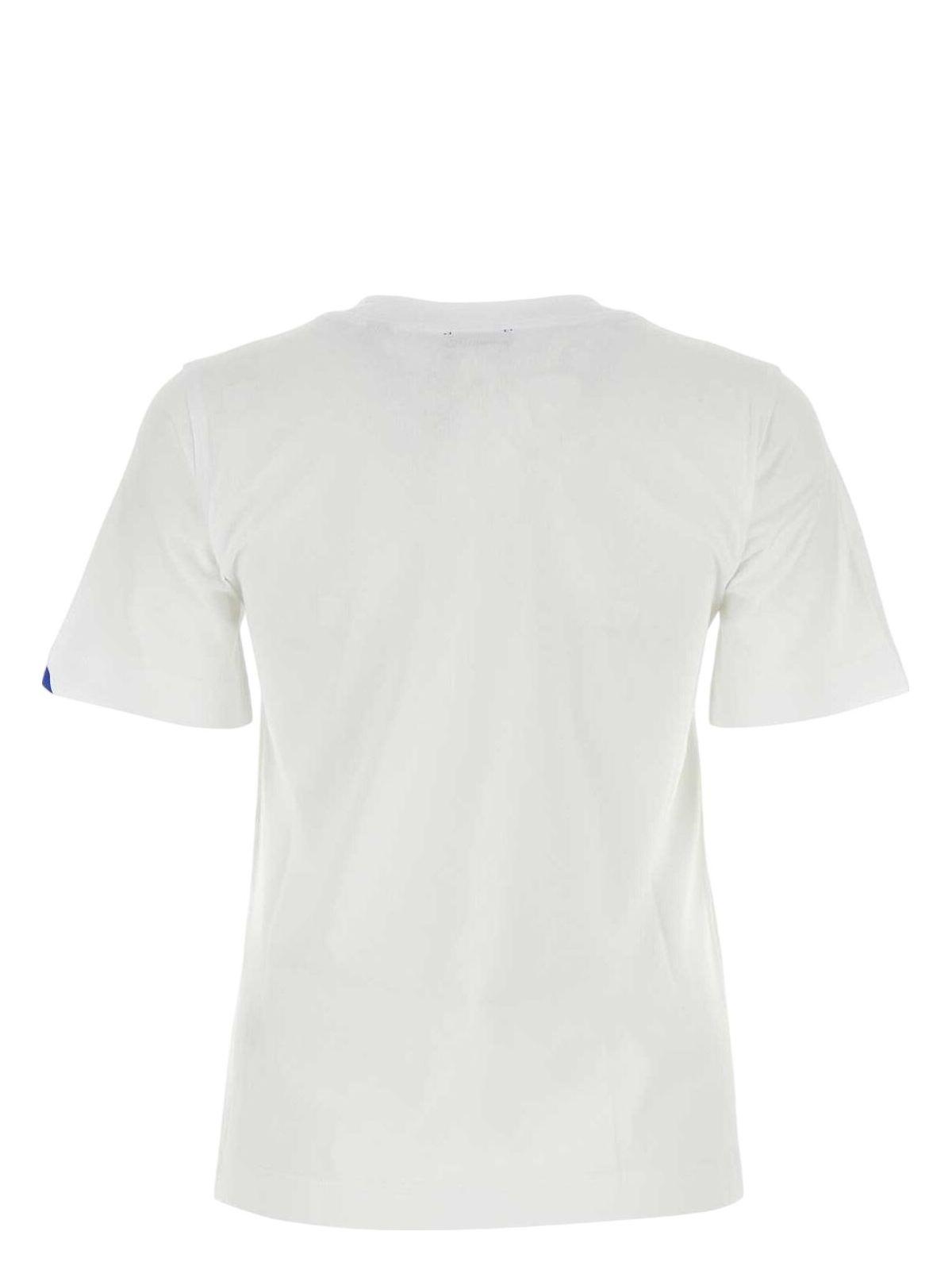 Burberry Women's Cotton T-Shirt in White