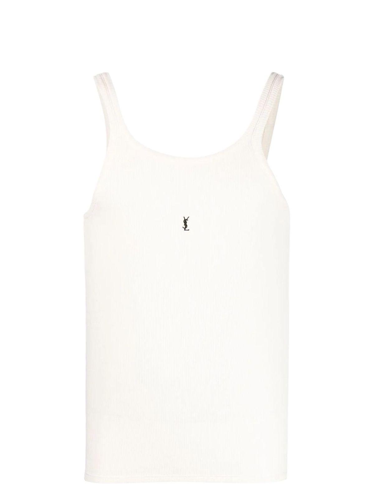 Saint Laurent Men's Cotton Tank Top