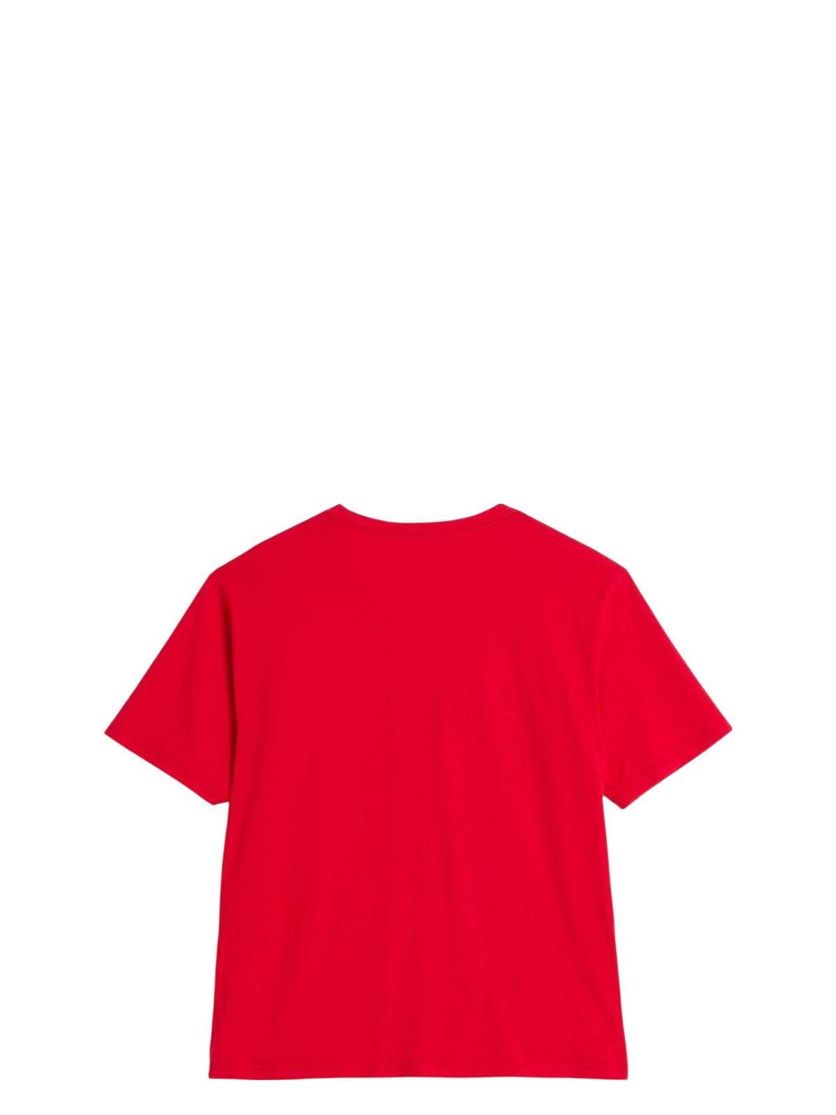 Valentino Garavani Valentino Men's Cotton T-Shirt With Chez Print in Red