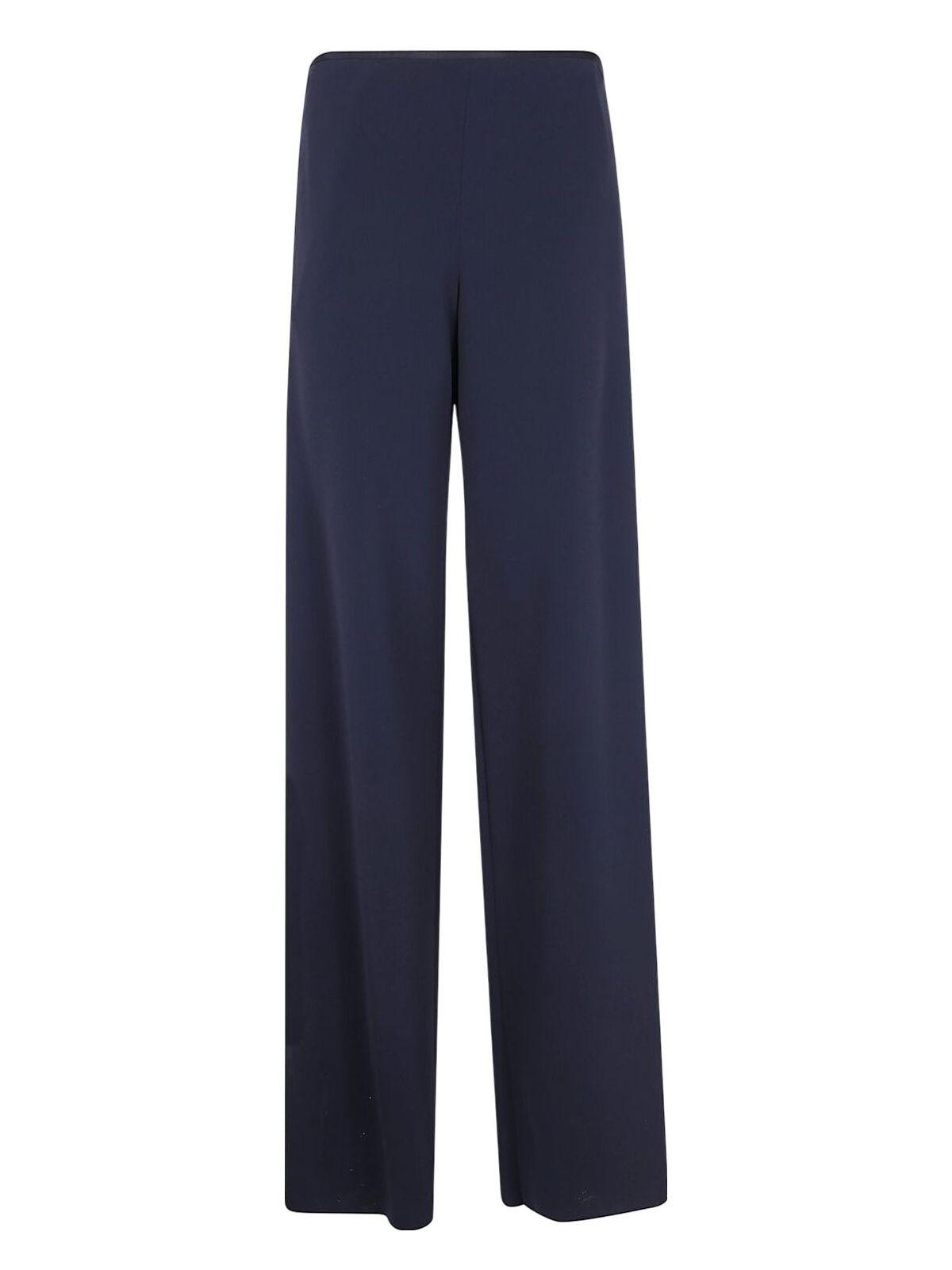 Emporio Armani Women's Tailored Trousers in Blue