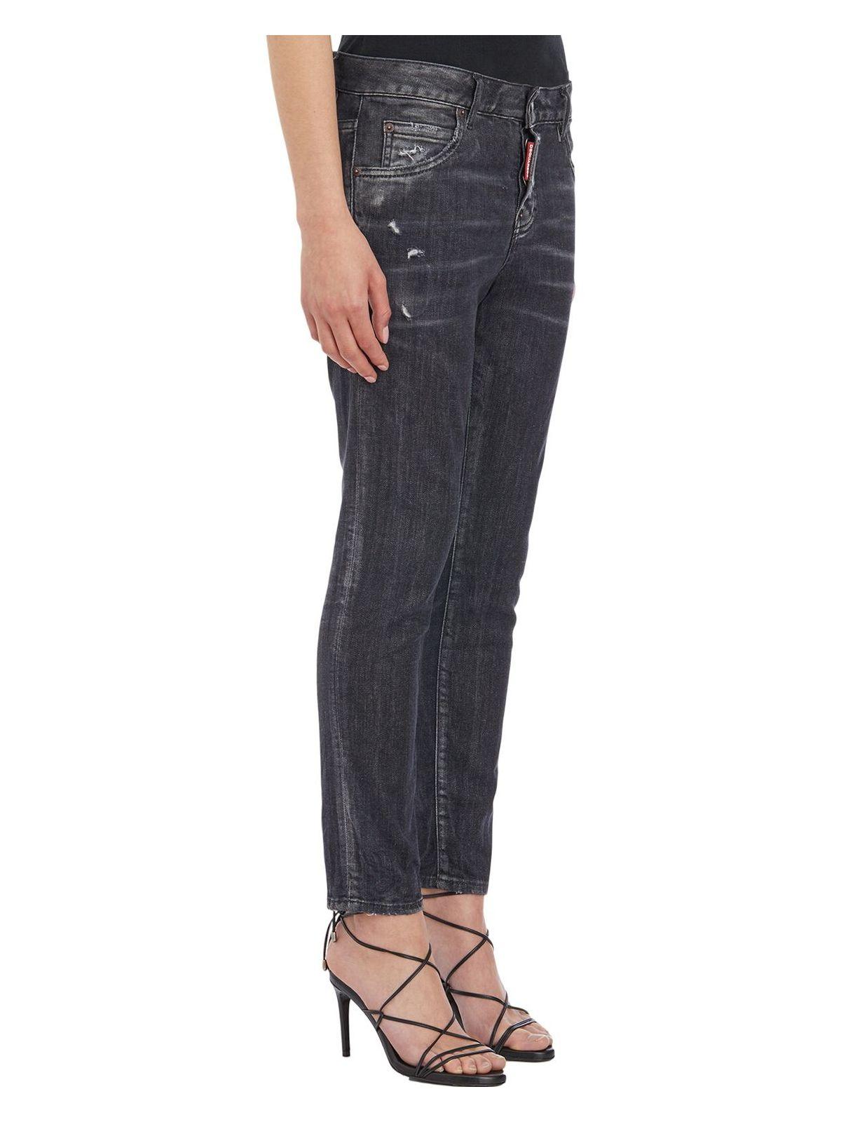 Dsquared2 Jeans In Denim Cool Girl in Black