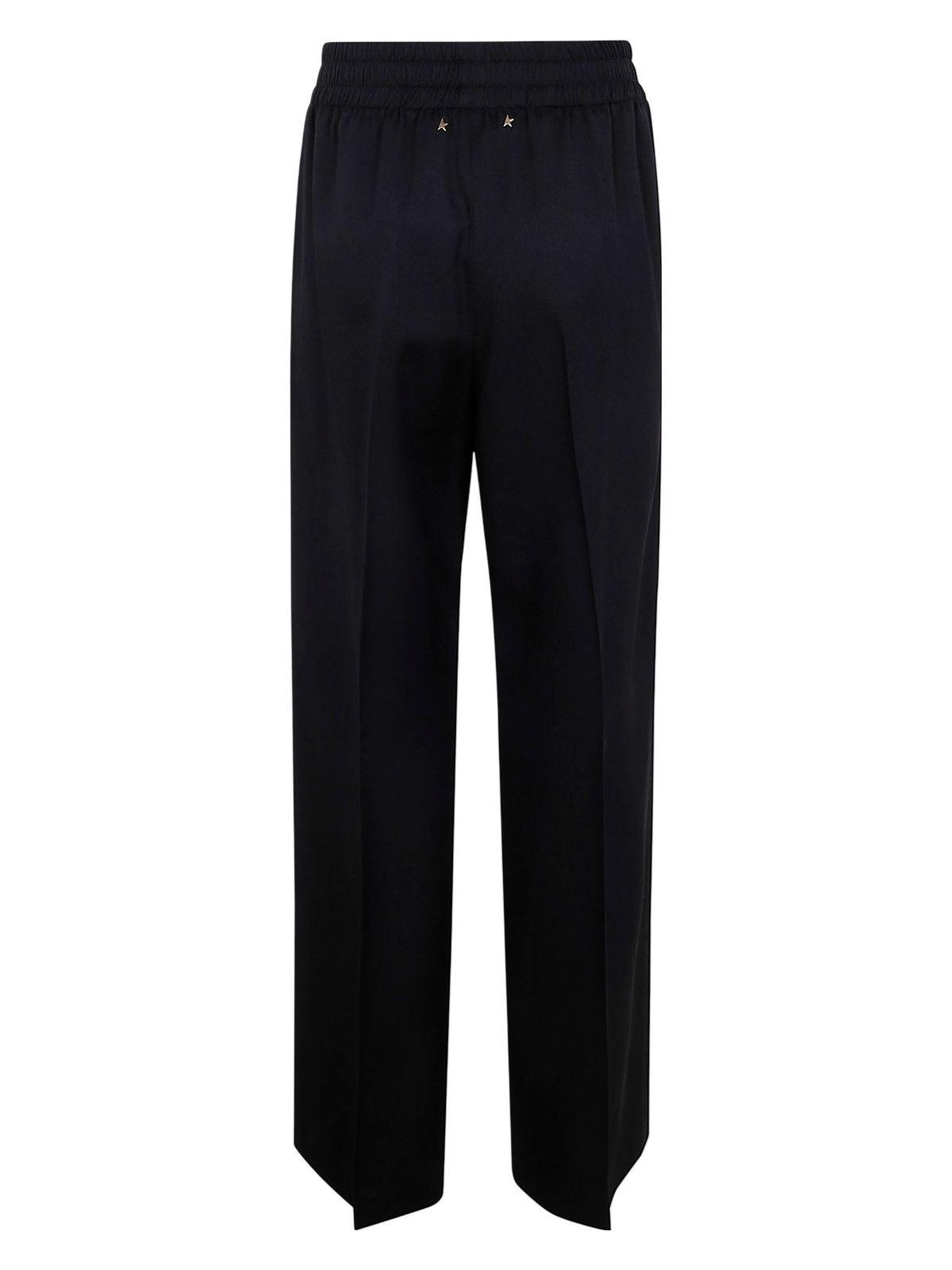 Golden Goose Women's W's Jogging Pant Brittany Light Dry Wool Gabardine in Black