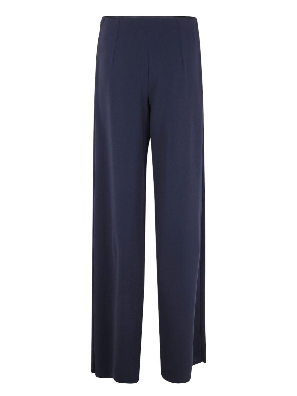 Emporio Armani Women's Tailored Trousers in Blue