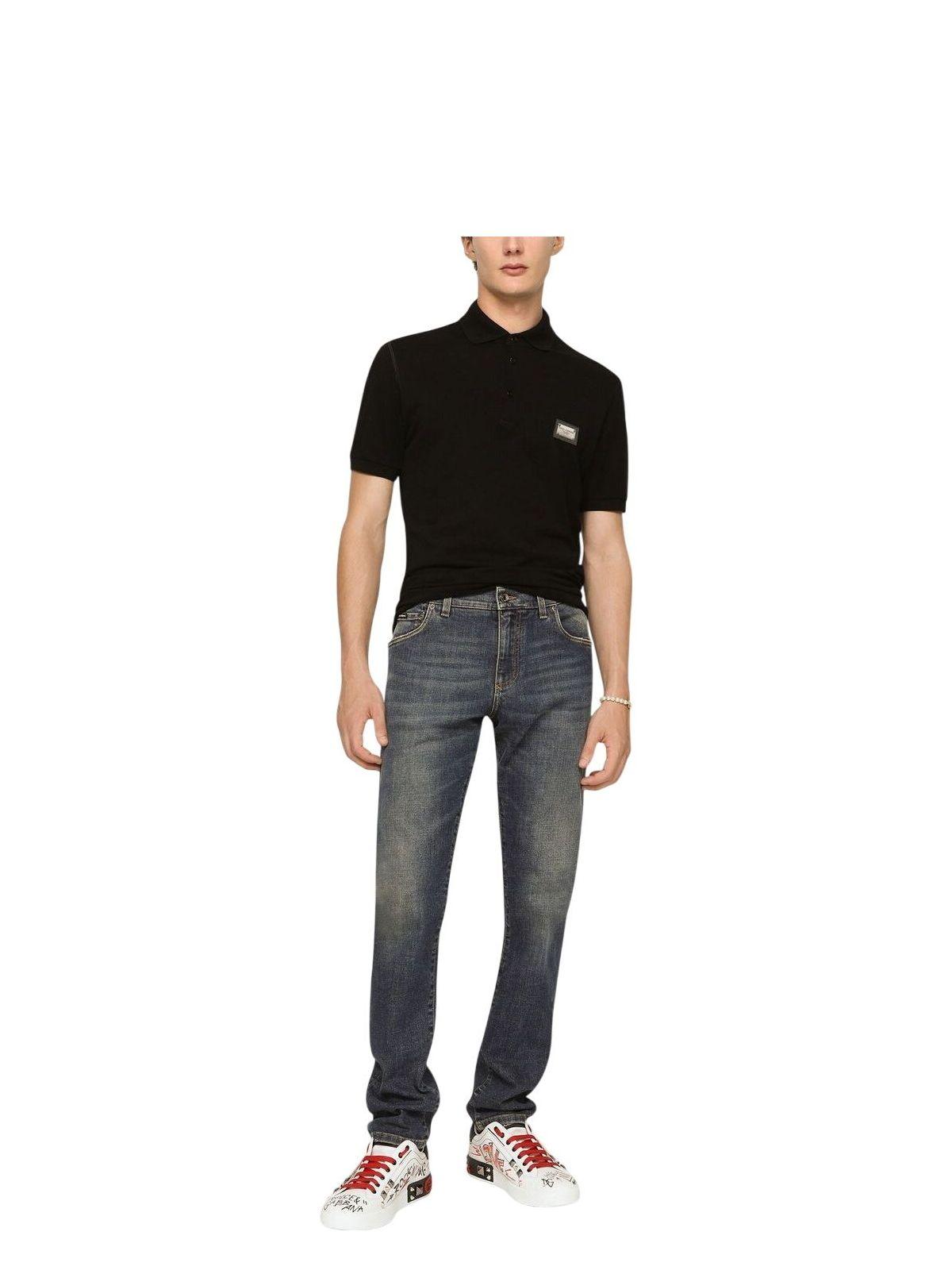 Dolce & Gabbana Men's Cotton Polo Shirt