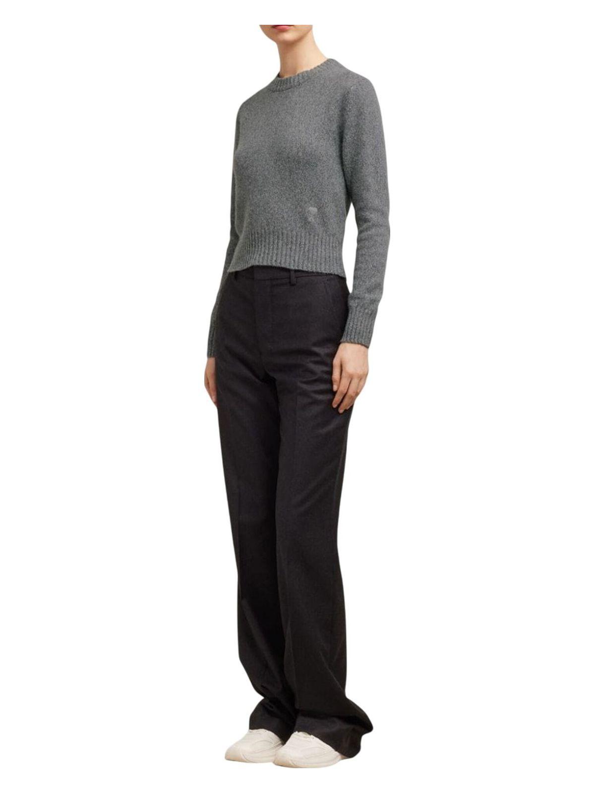 Ami Paris Women's Wool And Cashmere Sweater in Grey