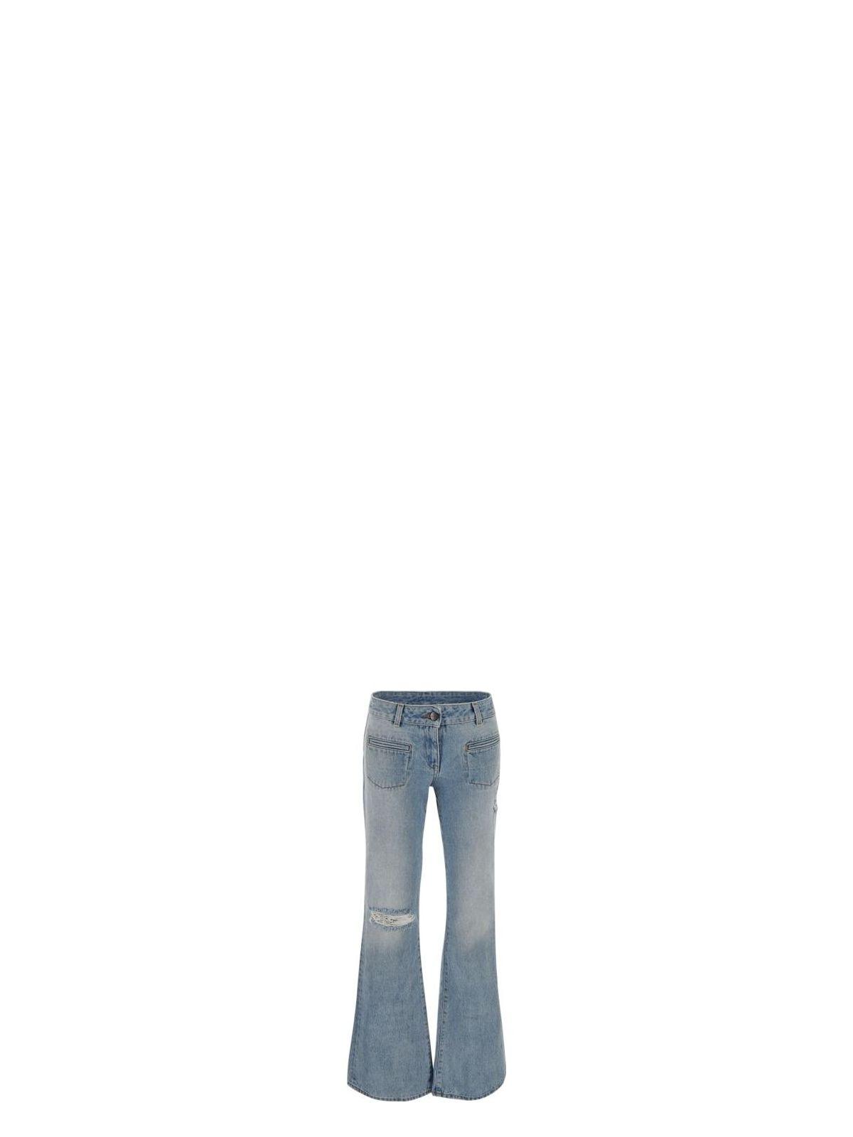 Palm Angels Denim Bootcut Jeans