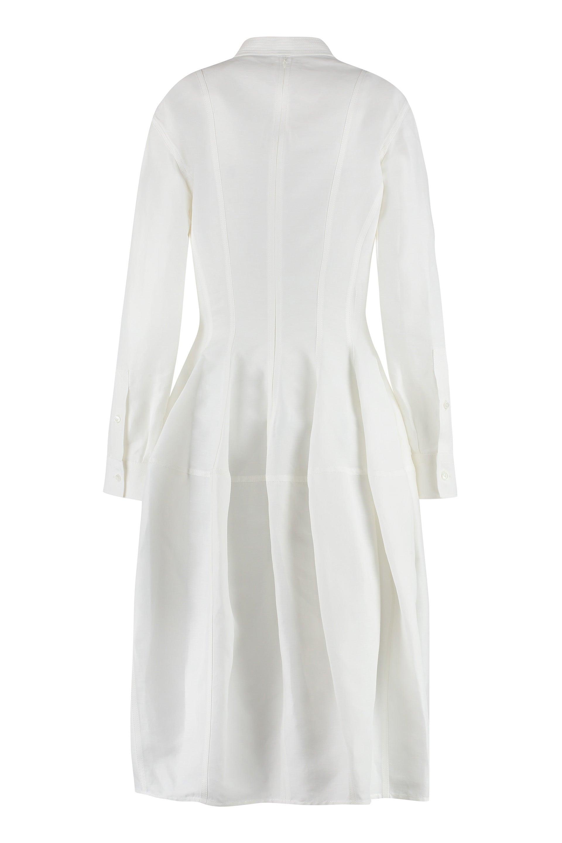 Bottega Veneta Women's Linen And Viscose Dress