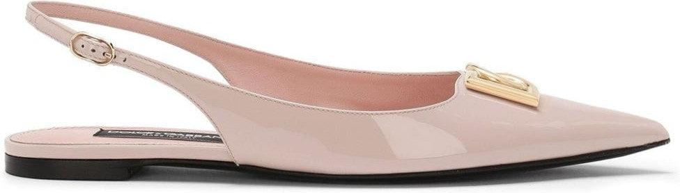 Dolce & Gabbana Leather Slingback Pumps