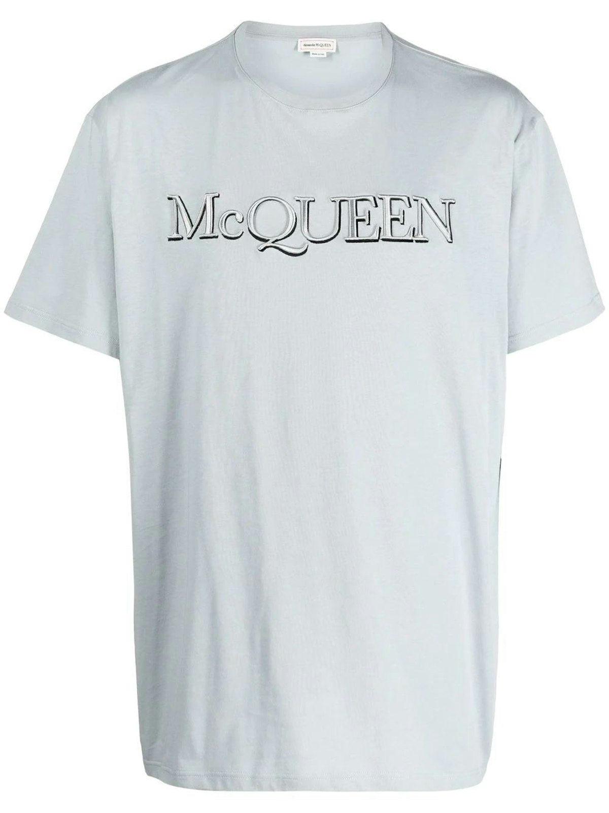 Alexander McQueen Logo Cotton T-Shirt
