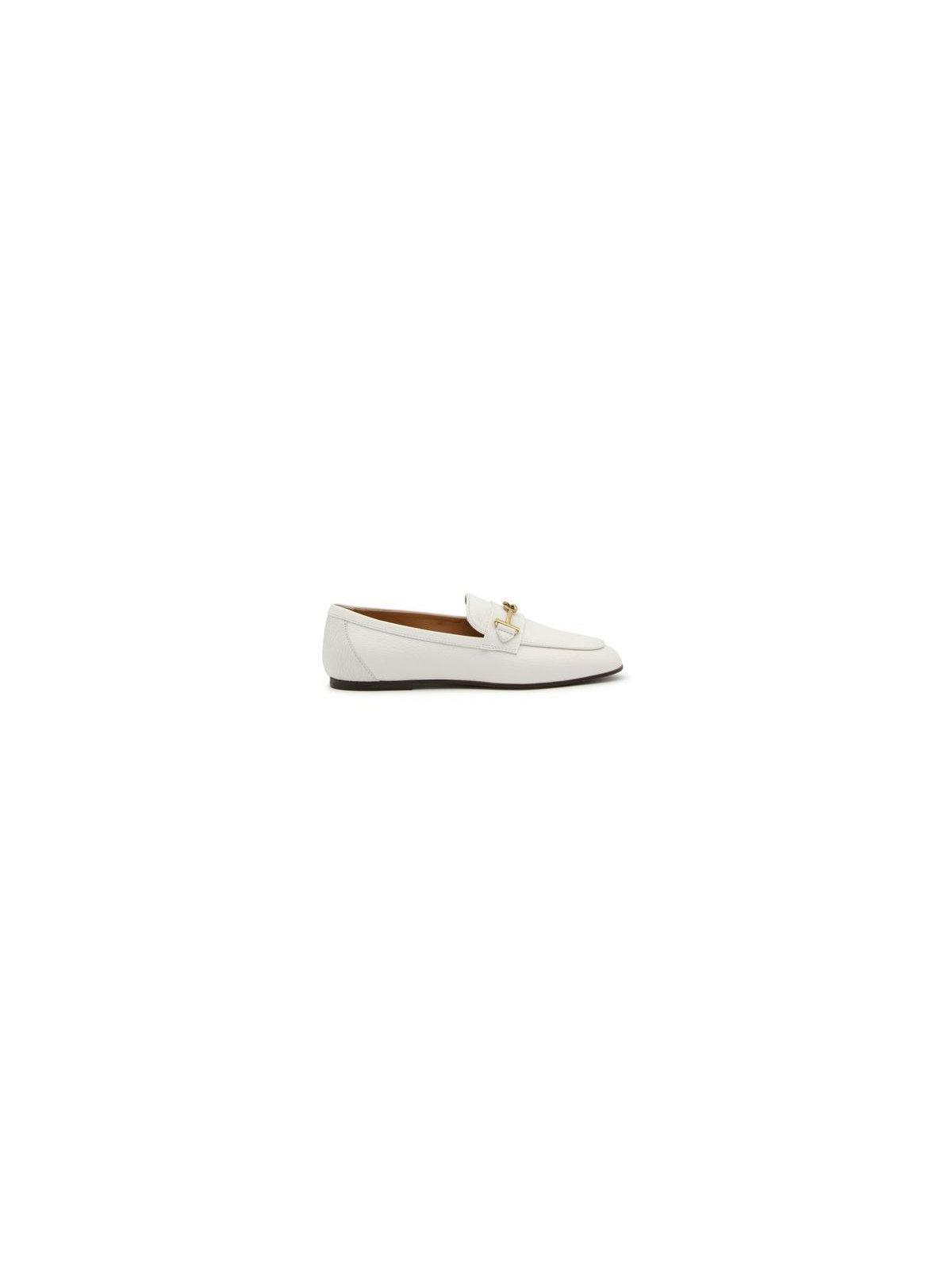 Tod's Women's Leather Loafers in White