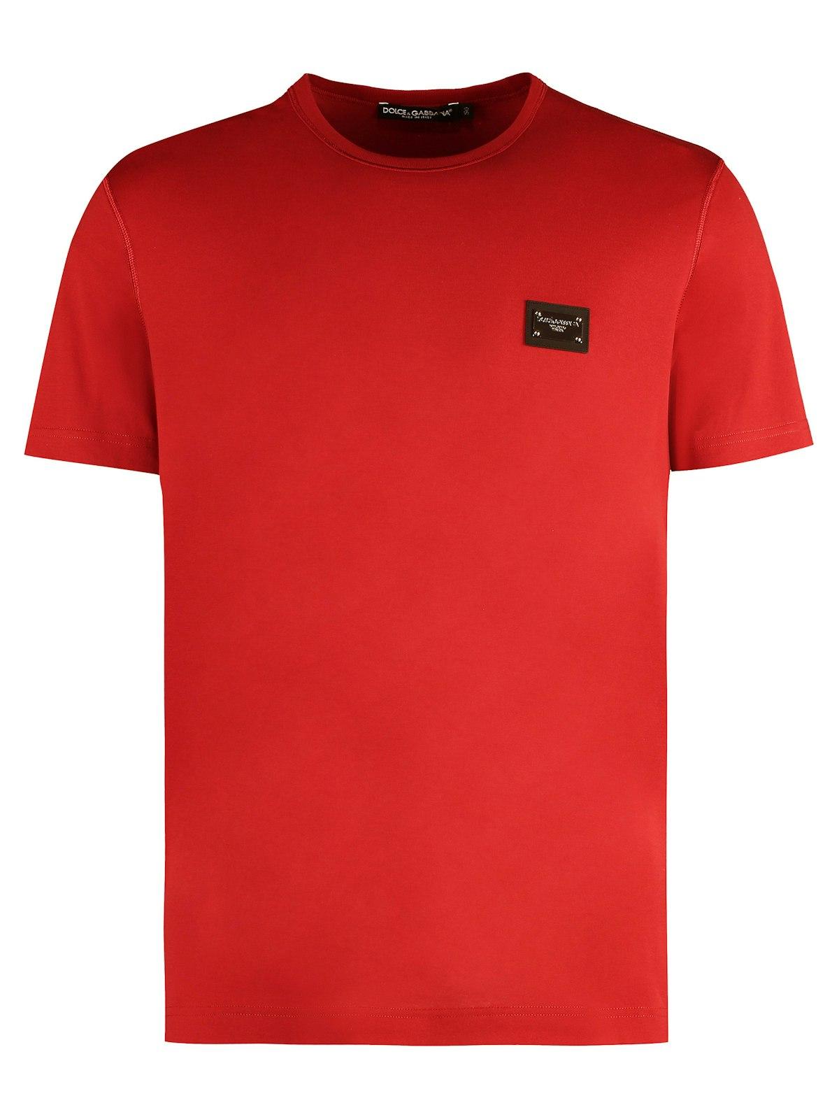 Dolce & Gabbana Cotton Crew-neck T-shirt