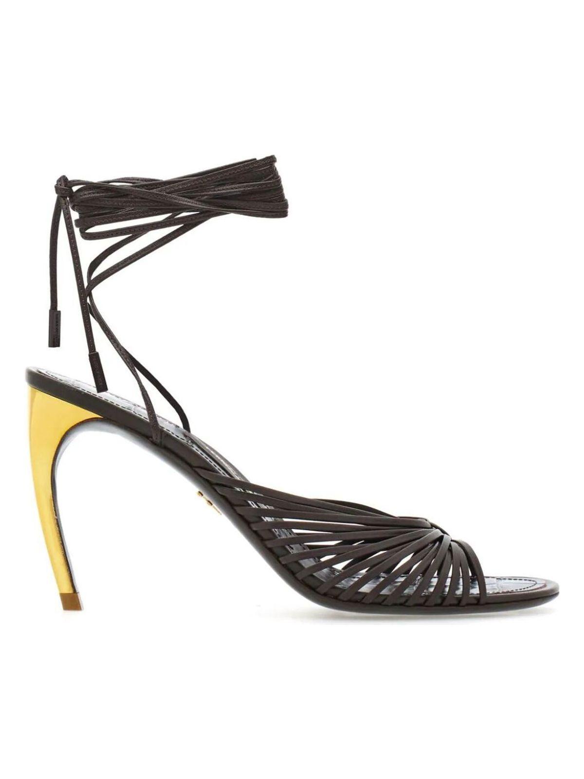 Ferragamo Women's Lambskin Pumps in Brown