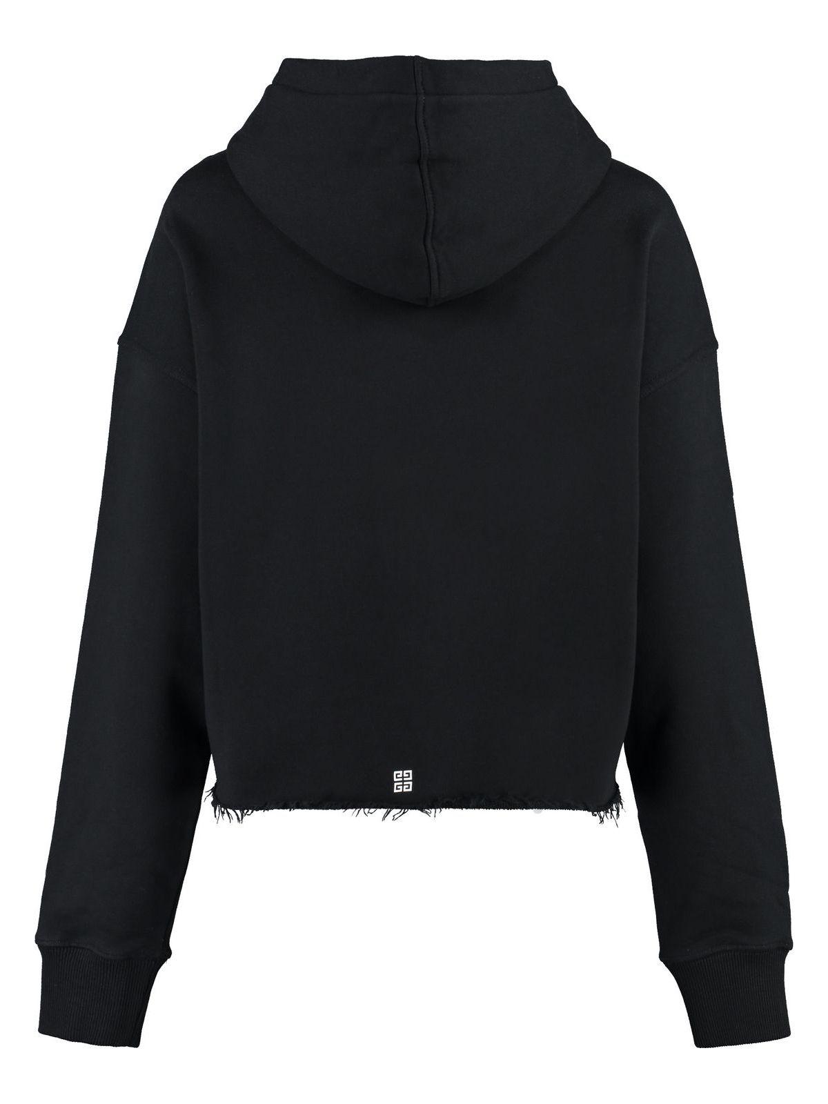 Givenchy Women's Sweatshirts and Cropped Hoodies in Black