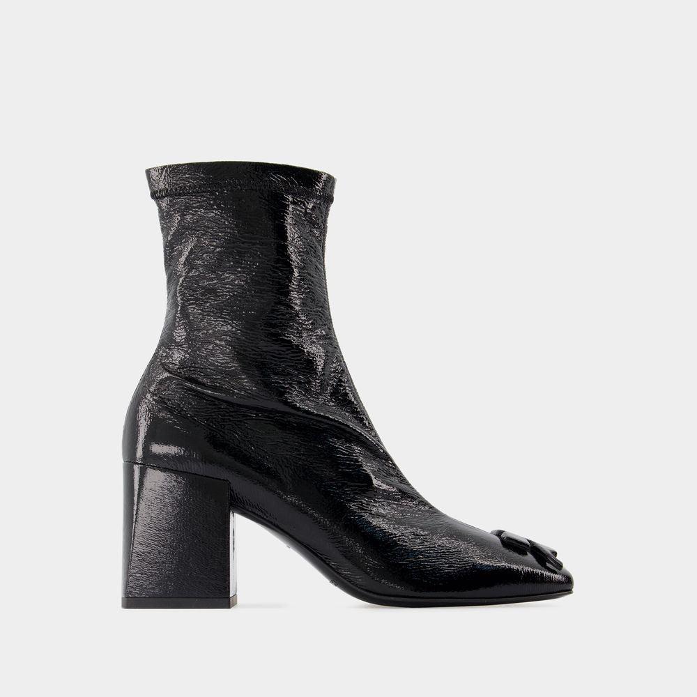 CourrÃ¨ges Courrèges Women's Reedition Ankle Boots in Black and Nero