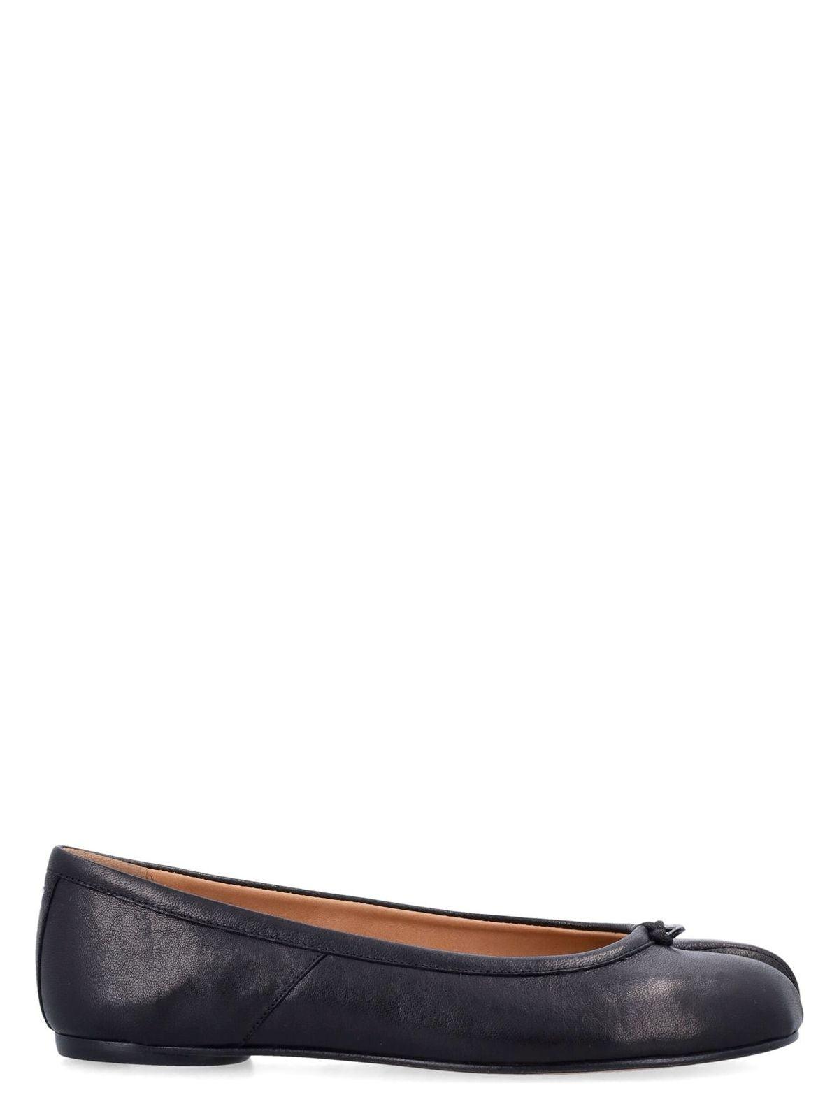 Maison Margiela Calfskin Tabi Ballet Flats Black