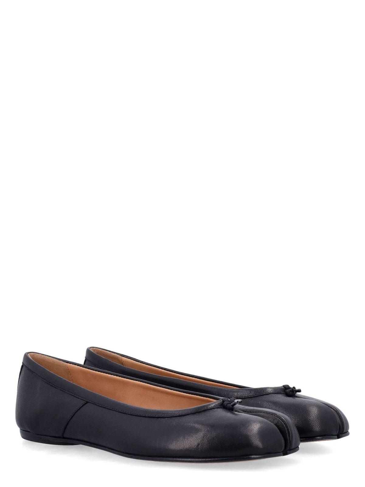 Maison Margiela Calfskin Tabi Ballet Flats Black