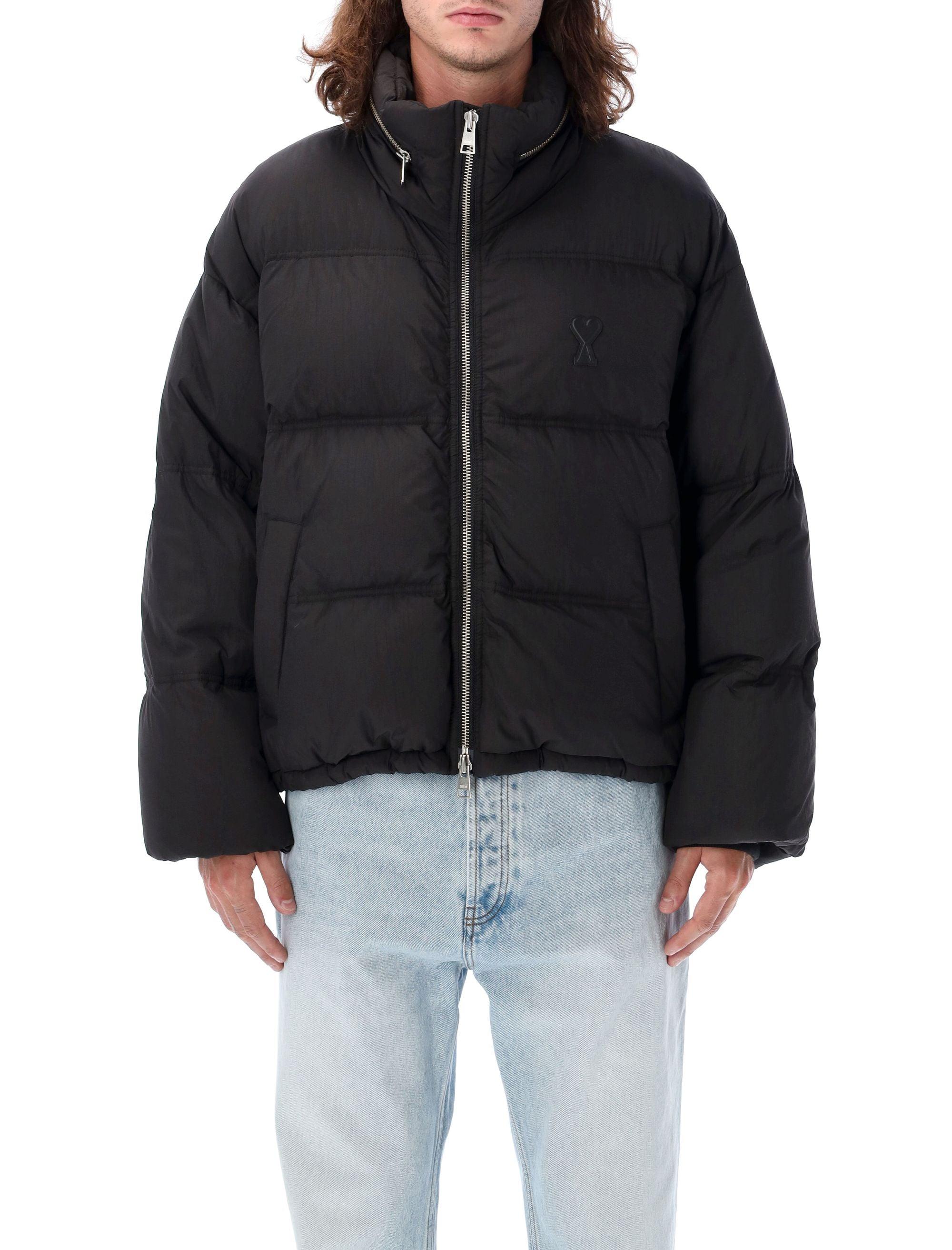 Ami Alexandre Mattiussi Paris De Coeur Zipped Down Jacket