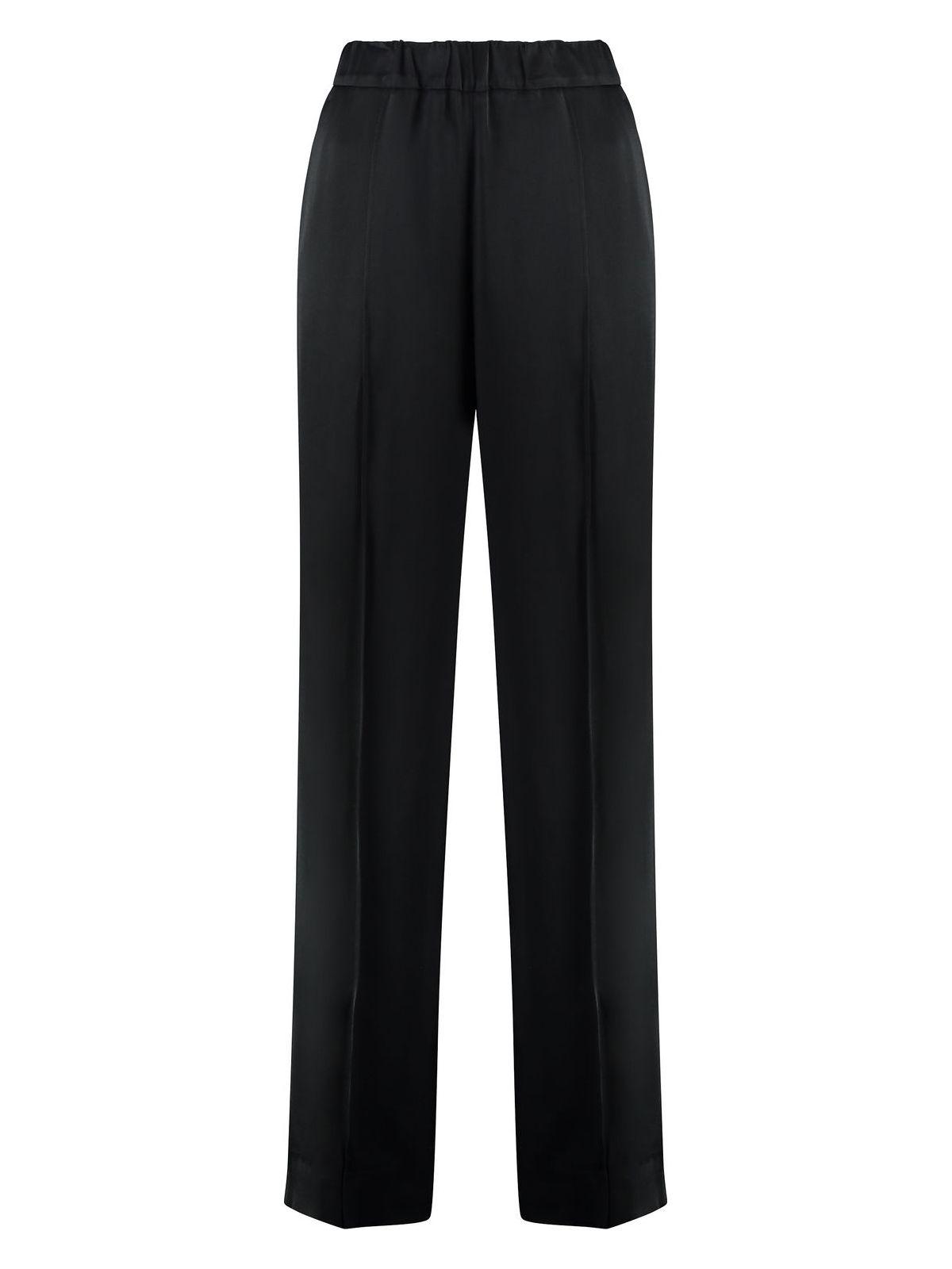 Jil Sander Cotton Pants Black