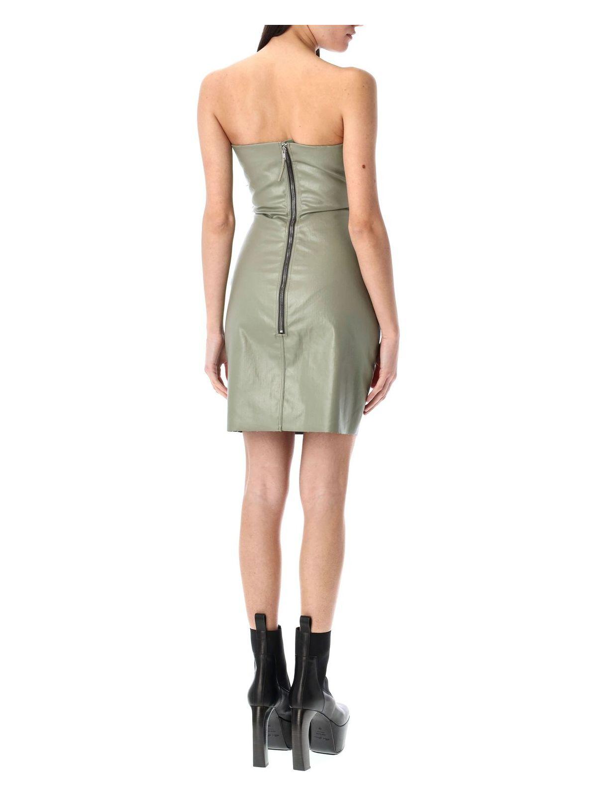 Rick Owens Women's Prong Mini Dress in Celadon