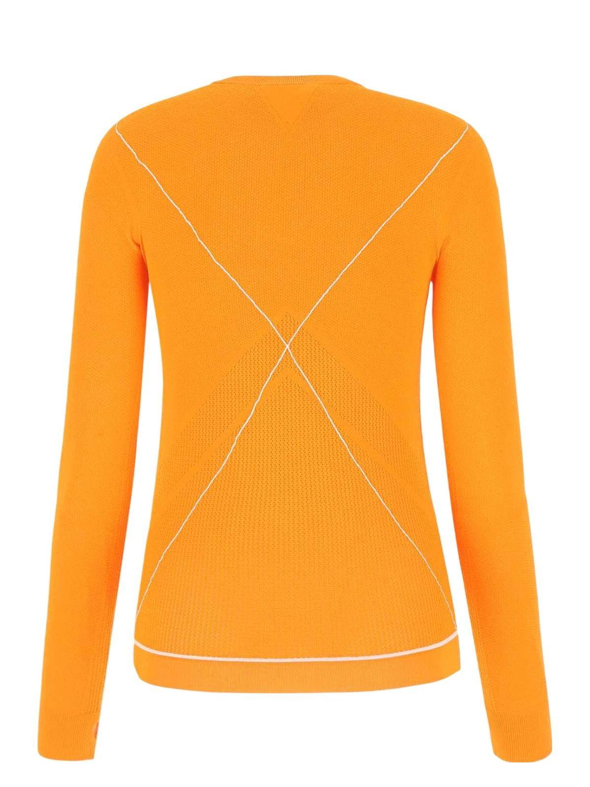 Bottega Veneta Orange Viscose Blend Sweater
