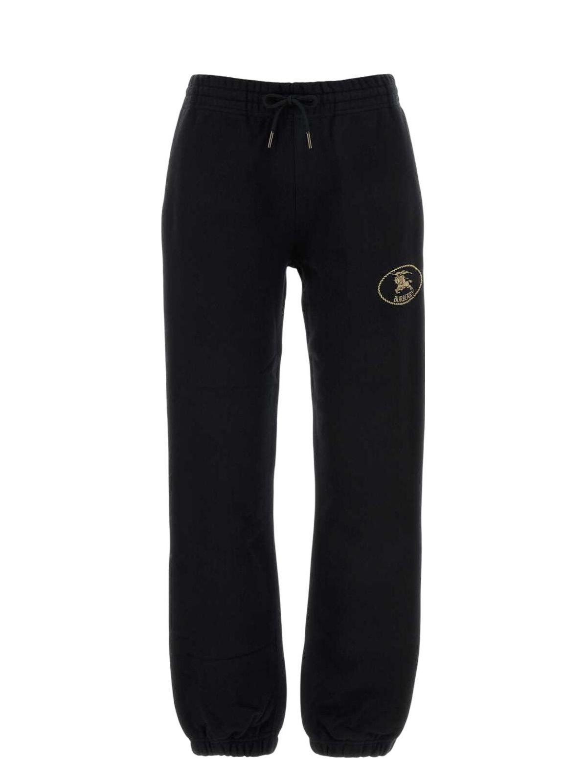 Burberry Women's Cotton Joggers in Black