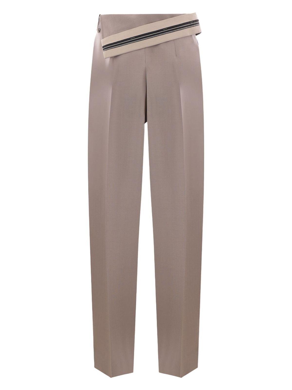 Fendi Mohair And Wool Trousers