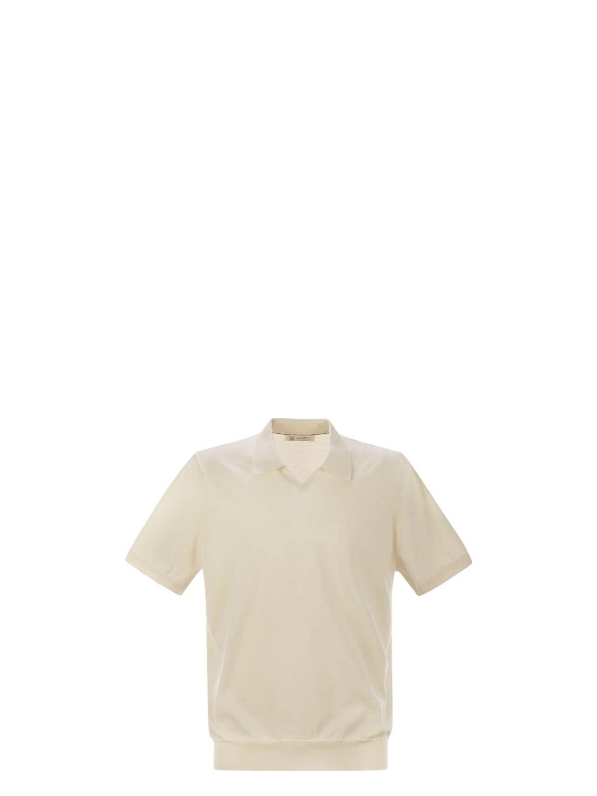Brunello Cucinelli Knitted Polo Shirt