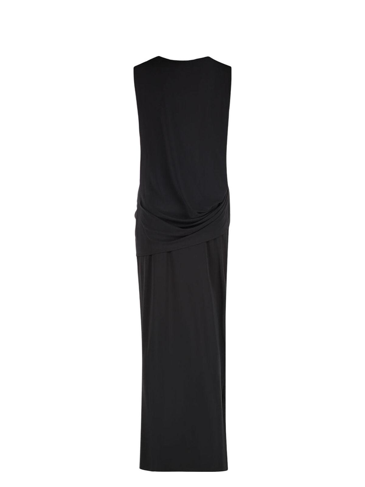 Jacquemus Women's Peplo Jersey Dress in Black