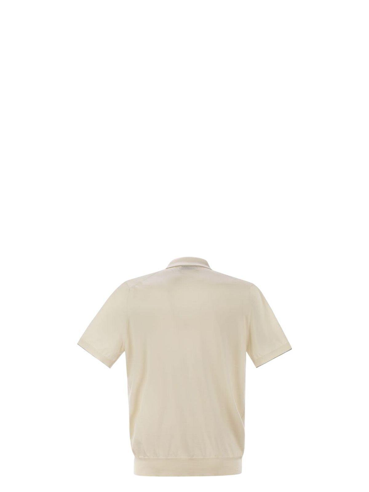 Brunello Cucinelli Knitted Polo Shirt