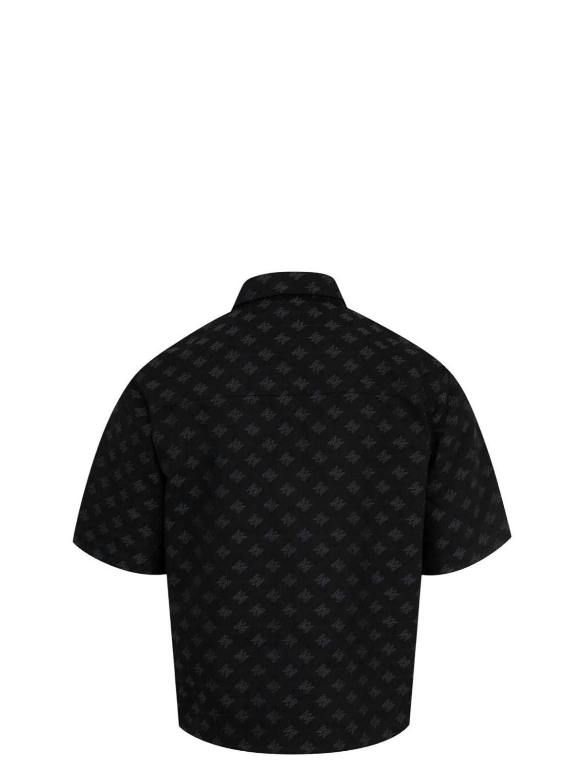 Amiri Ma Quad Jacquard Short-sleeved Shirt