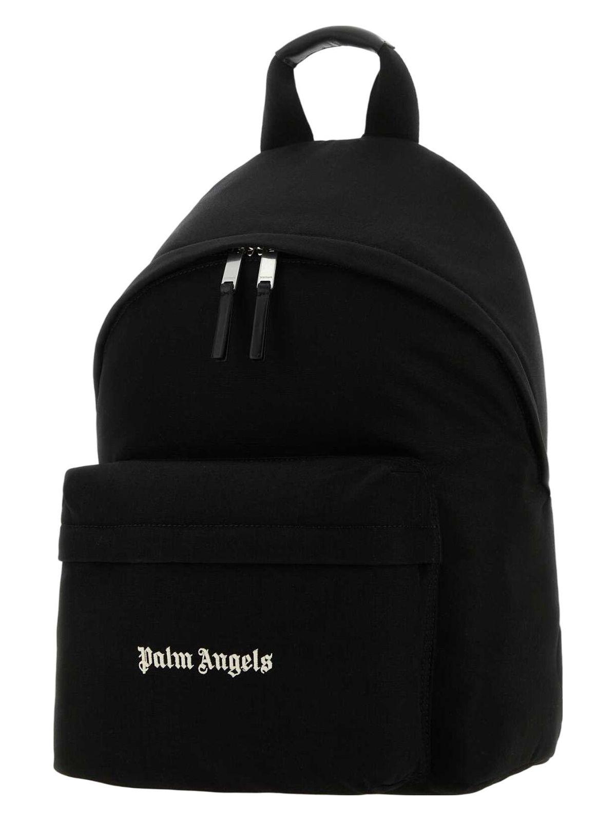 Palm Angels Canvas Cordura Backpack in Black