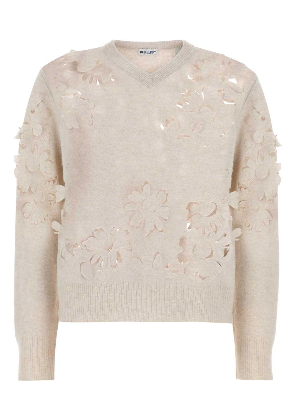 Burberry Women's Sand Wool Sweater