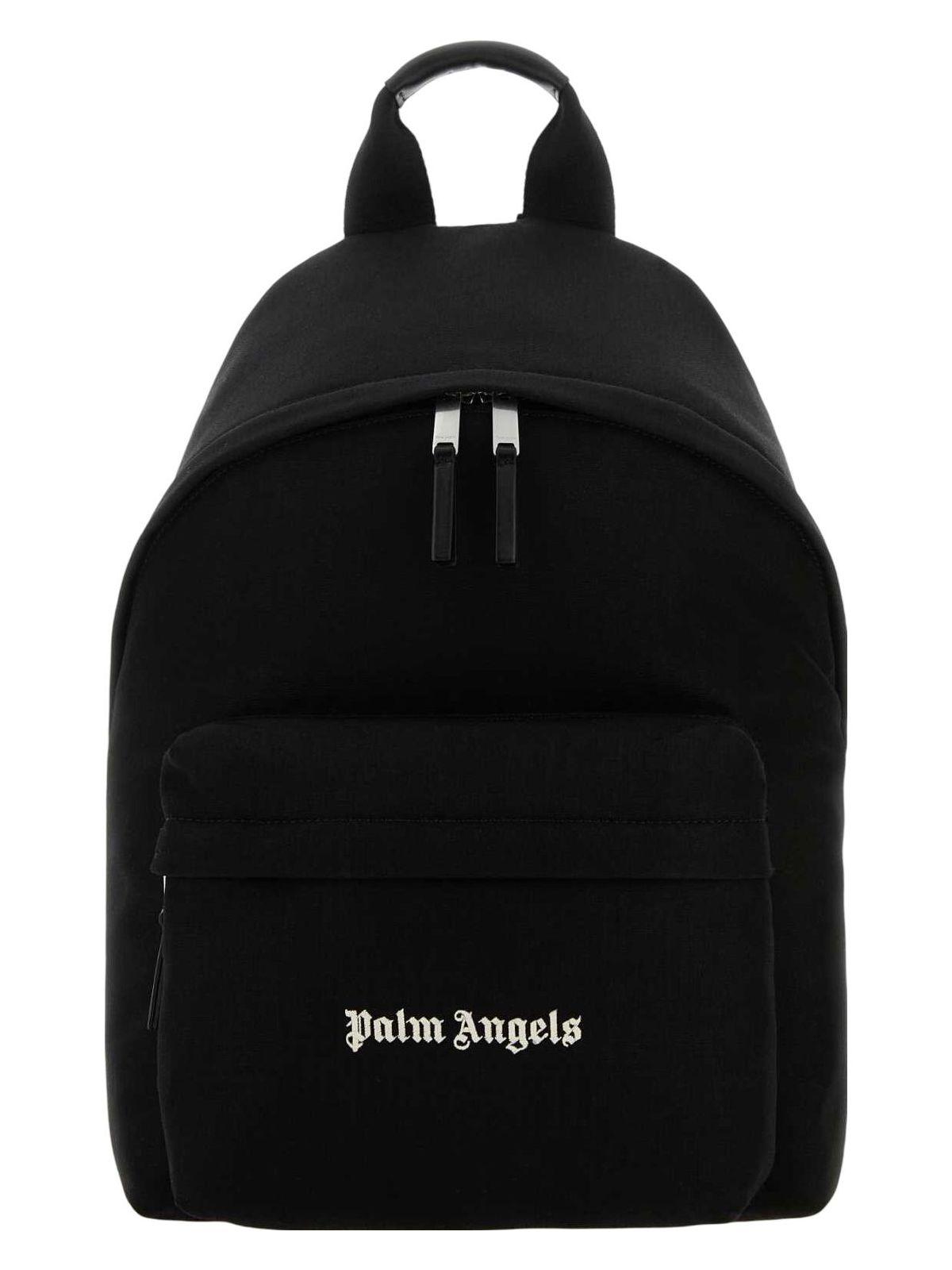 Palm Angels Canvas Cordura Backpack in Black